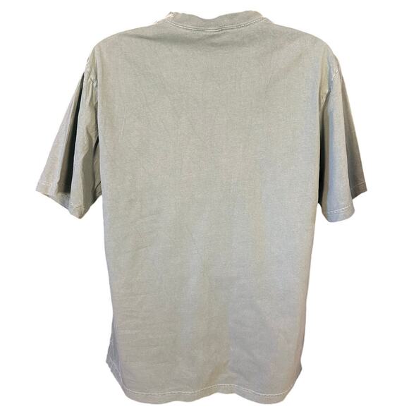 OnlyNY Sage Green Speed Logo Cotton Crew Neck Short Sleeve T-Shirt Size XL - Picture 3 of 7